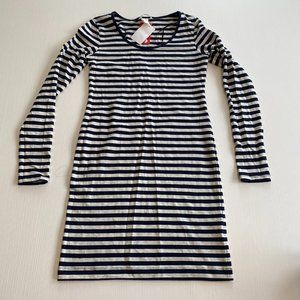 H&M Striped Long Sleeve Dress